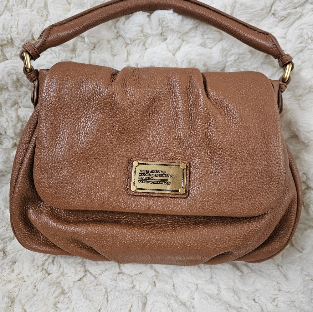 Marc Jacobs Classic Q Lil Ukita Leather Shoulder Bag